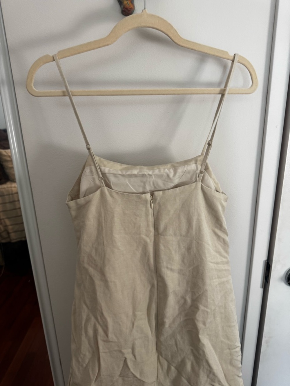 OAK + FORT LINEN BLEND MAXI DRESS - Picture 8 of 8